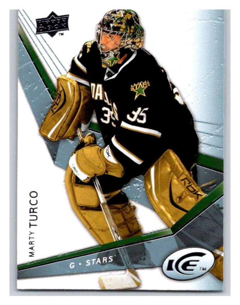 2008-09 Upper Deck Ice #54 Marty Turco  Dallas Stars  V94748 Image 1