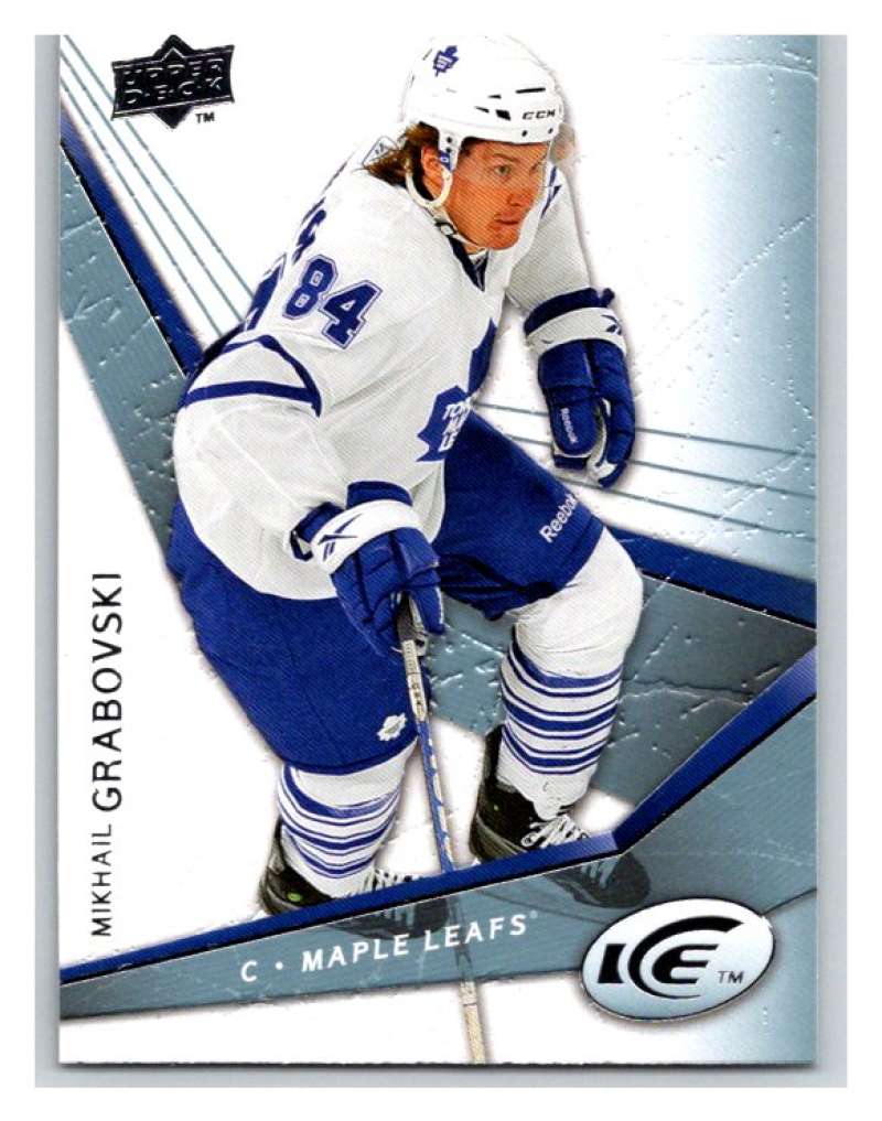 2008-09 Upper Deck Ice #55 Mikhail Grabovski  Toronto Maple Leafs  V94749 Image 1