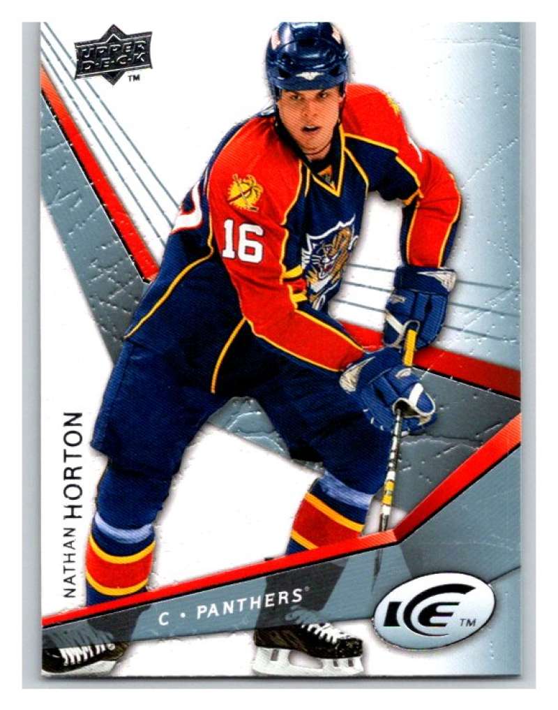 2008-09 Upper Deck Ice #63 Nathan Horton  Florida Panthers  V94756 Image 1