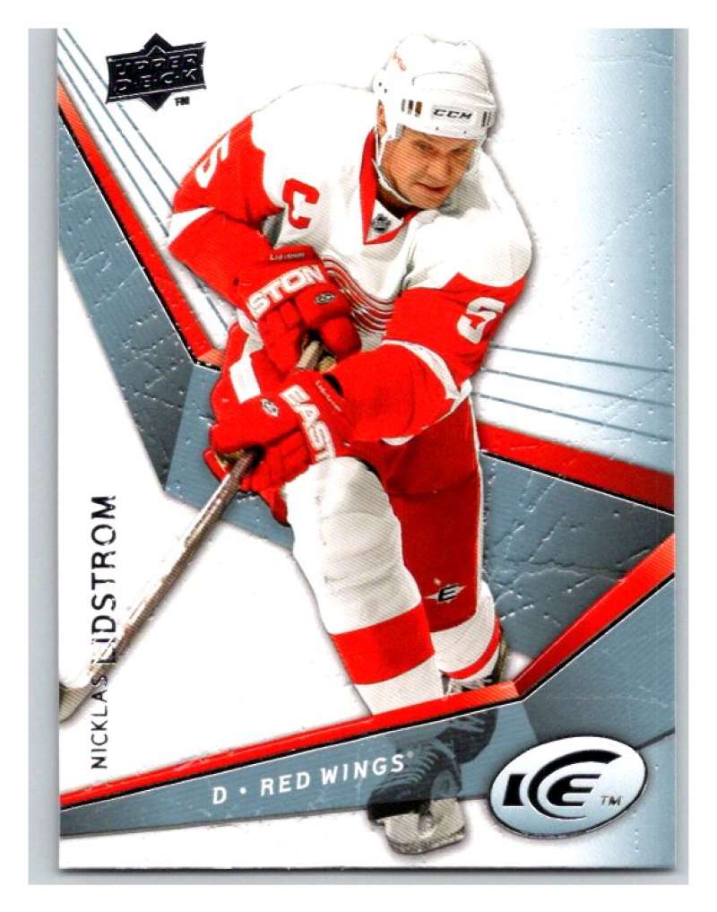 2008-09 Upper Deck Ice #65 Nicklas Lidstrom  Detroit Red Wings  V94758 Image 1