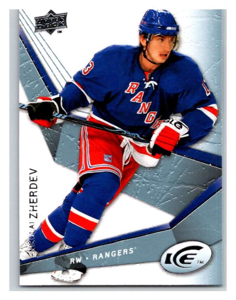 2008-09 Upper Deck Ice #66 Nikolai Zherdev  New York Rangers  V94759 Image 1