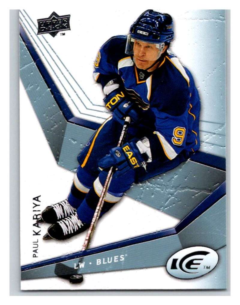 2008-09 Upper Deck Ice #72 Paul Kariya  St. Louis Blues  V94763 Image 1