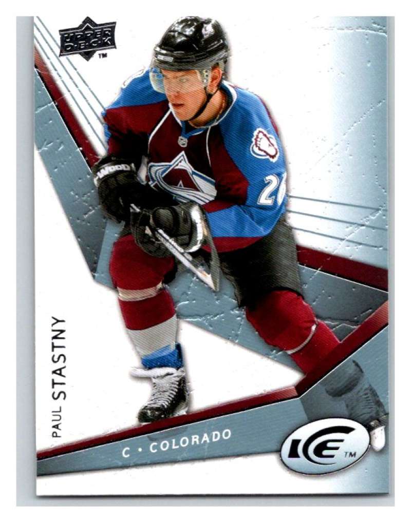 2008-09 Upper Deck Ice #74 Paul Stastny  Colorado Avalanche  V94765 Image 1