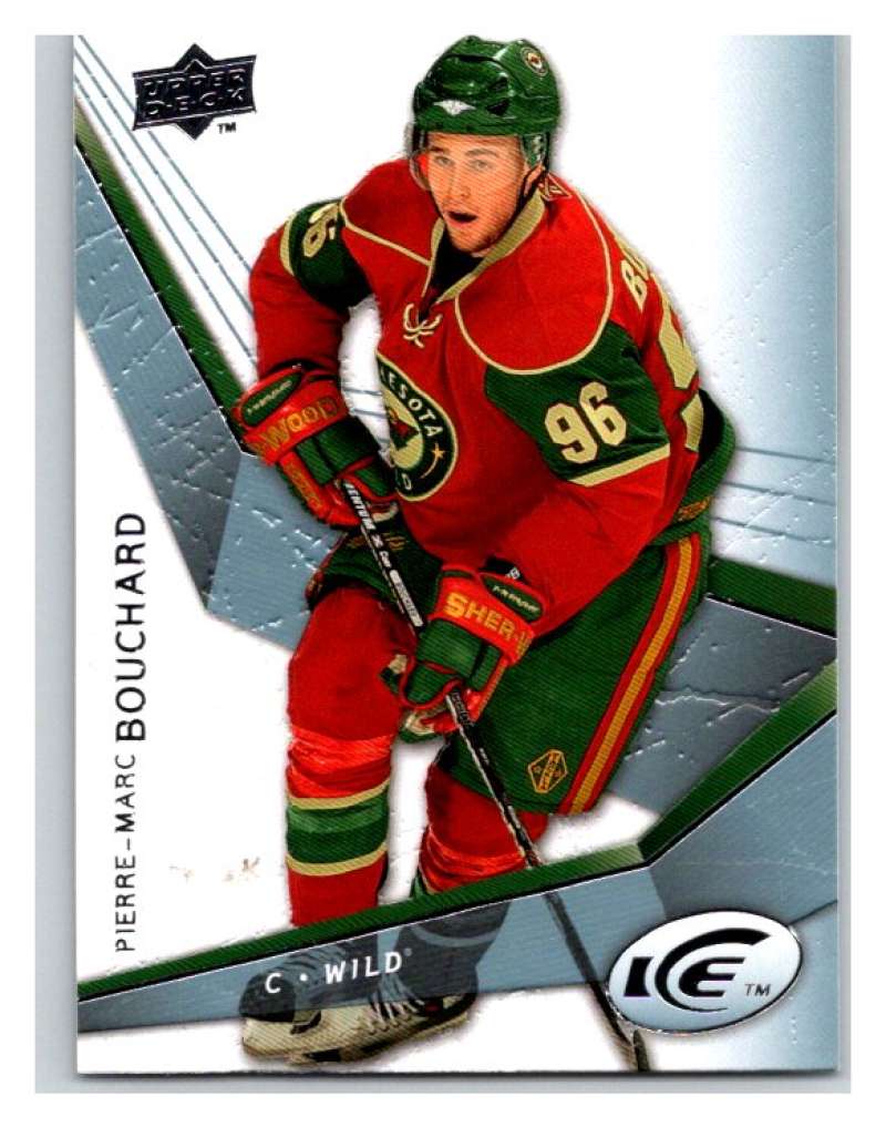2008-09 Upper Deck Ice #78 Pierre-Marc Bouchard  Minnesota Wild  V94769 Image 1