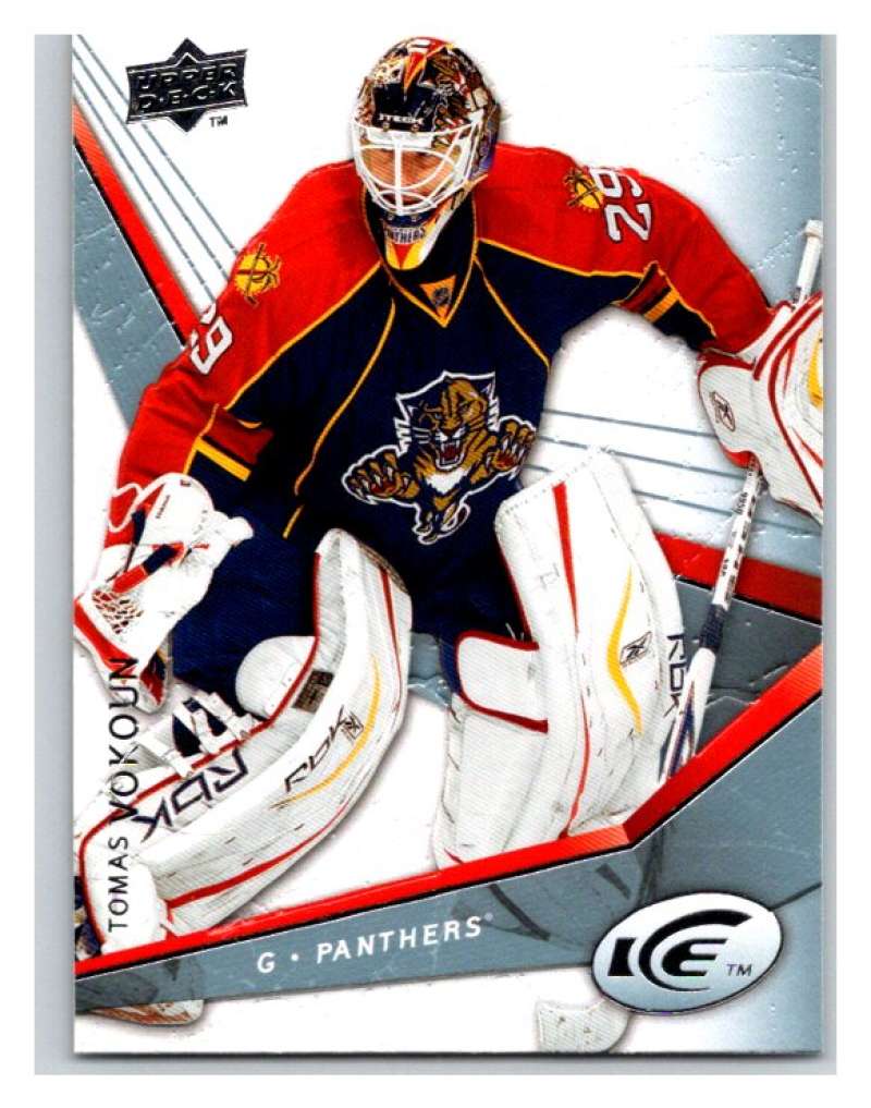 2008-09 Upper Deck Ice #95 Tomas Vokoun  Florida Panthers  V94779 Image 1