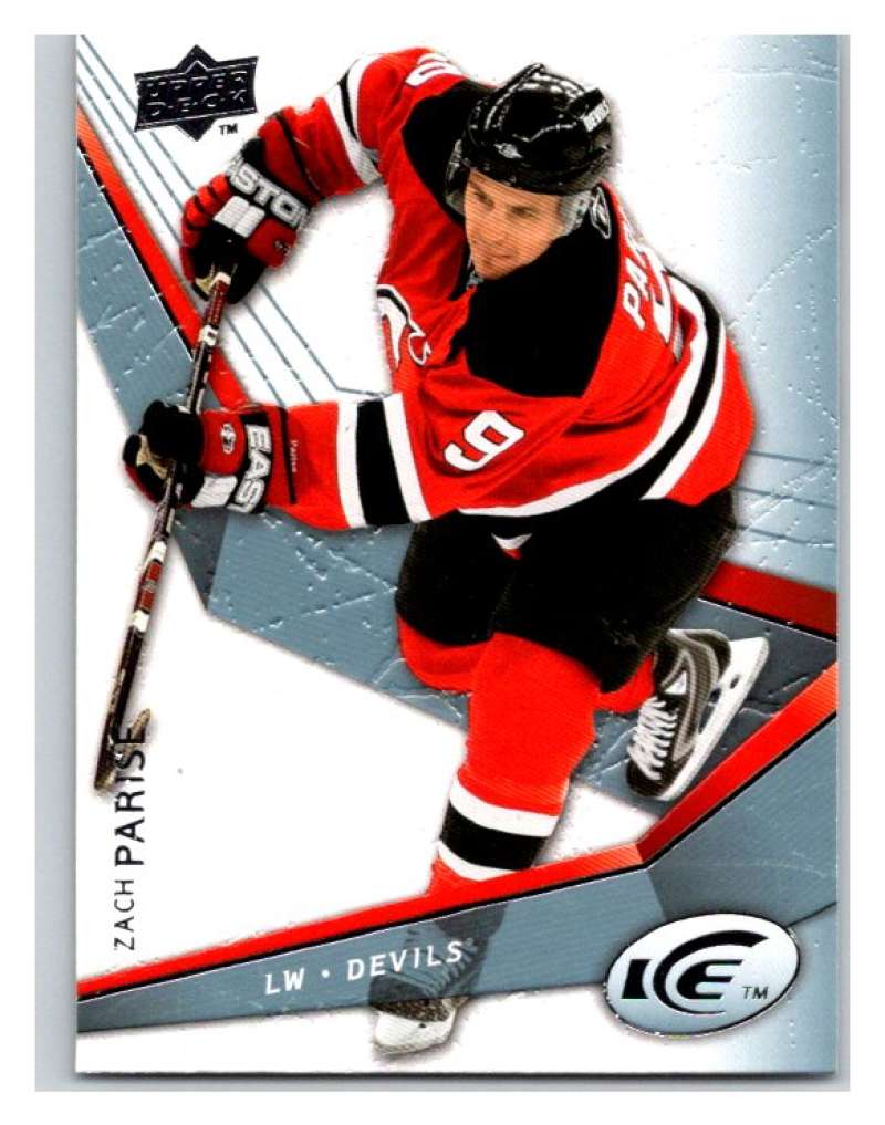 2008-09 Upper Deck Ice #99 Zach Parise  New Jersey Devils  V94782 Image 1