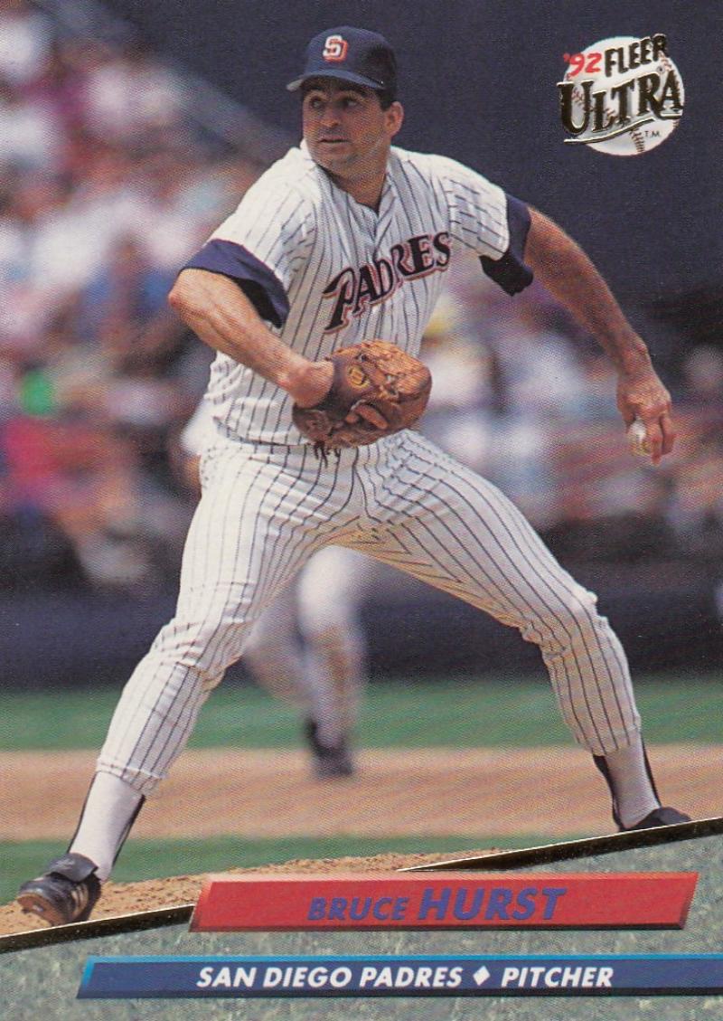 1992 Fleer Ultra Baseball #280 Bruce Hurst  San Diego Padres  Image 1