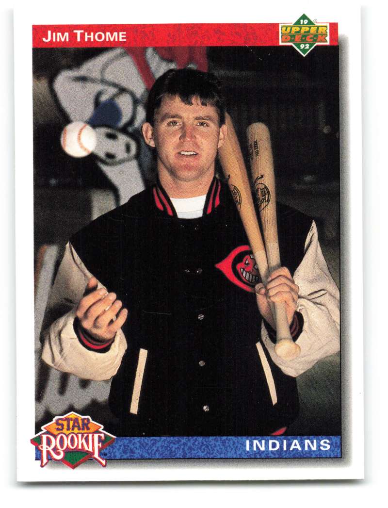 1992 Upper Deck #5 Jim Thome  Cleveland Indians  Image 1