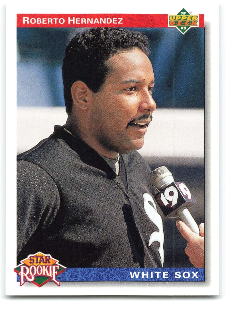1992 Upper Deck #7 Roberto Hernandez SR  RC Rookie White Sox  Image 1