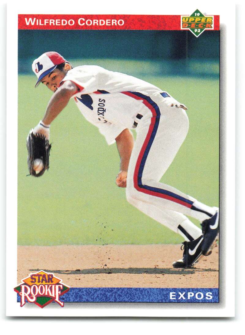 1992 Upper Deck #16 Wil Cordero  Montreal Expos  Image 1