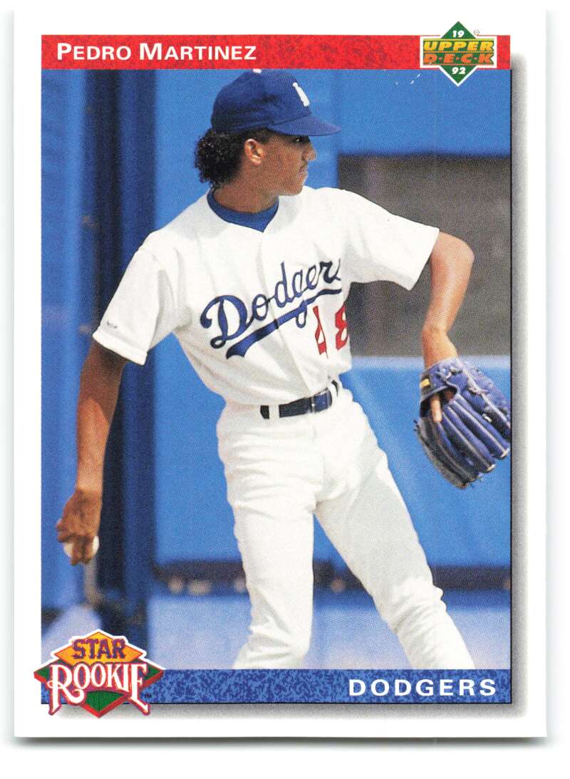 1992 Upper Deck #18 Pedro Martinez  Los Angeles Dodgers  Image 1