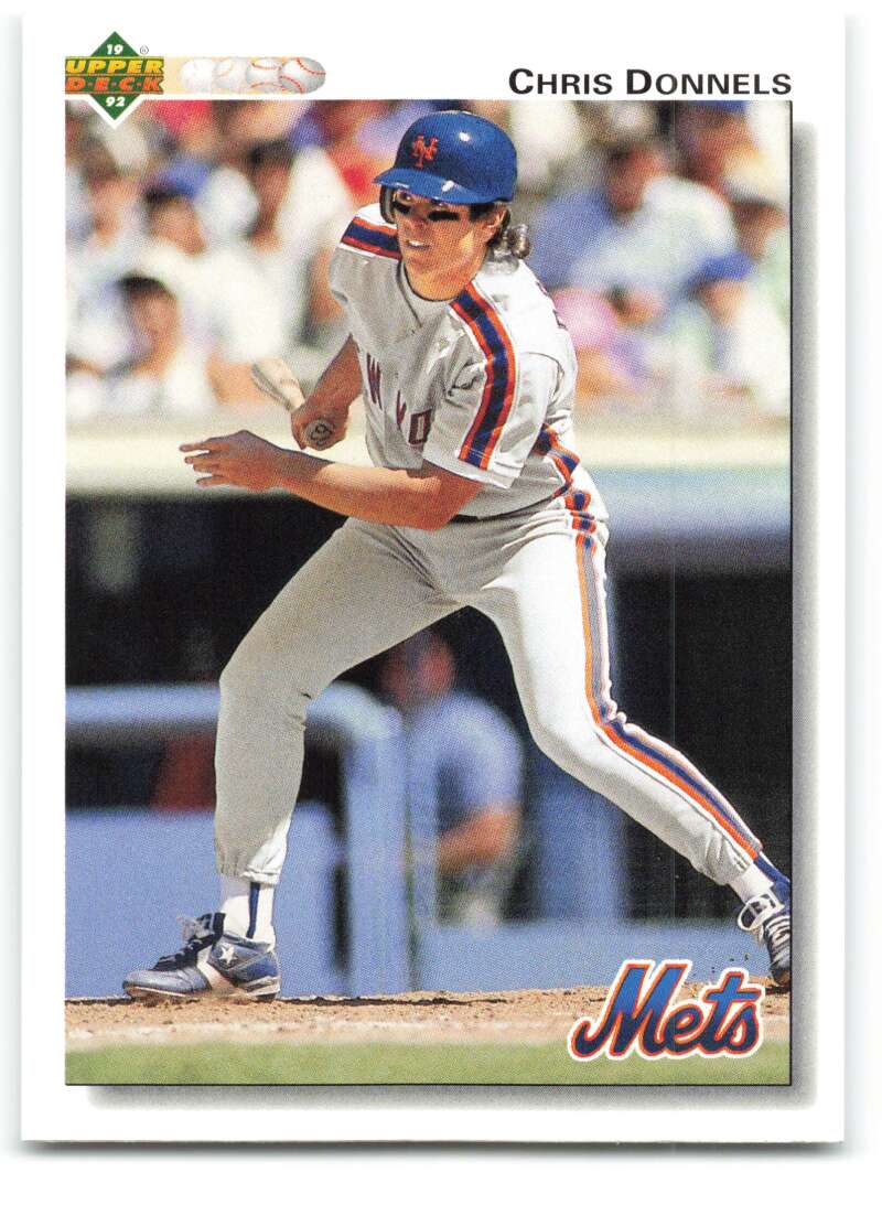 1992 Upper Deck #44 Chris Donnels  New York Mets  Image 1