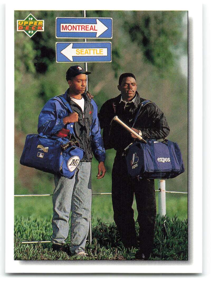 1992 Upper Deck #51 Marc Newfield/Rondell White CL   Image 1