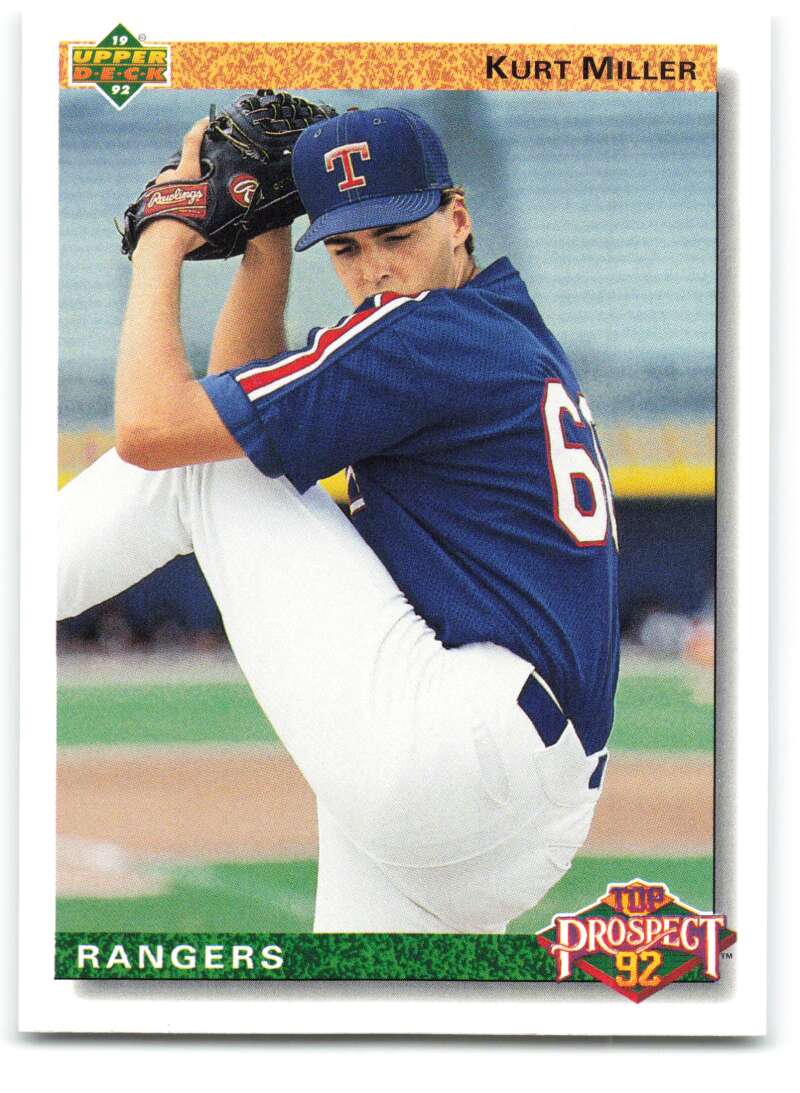 1992 Upper Deck #70 Kurt Miller TP  Texas Rangers  Image 1