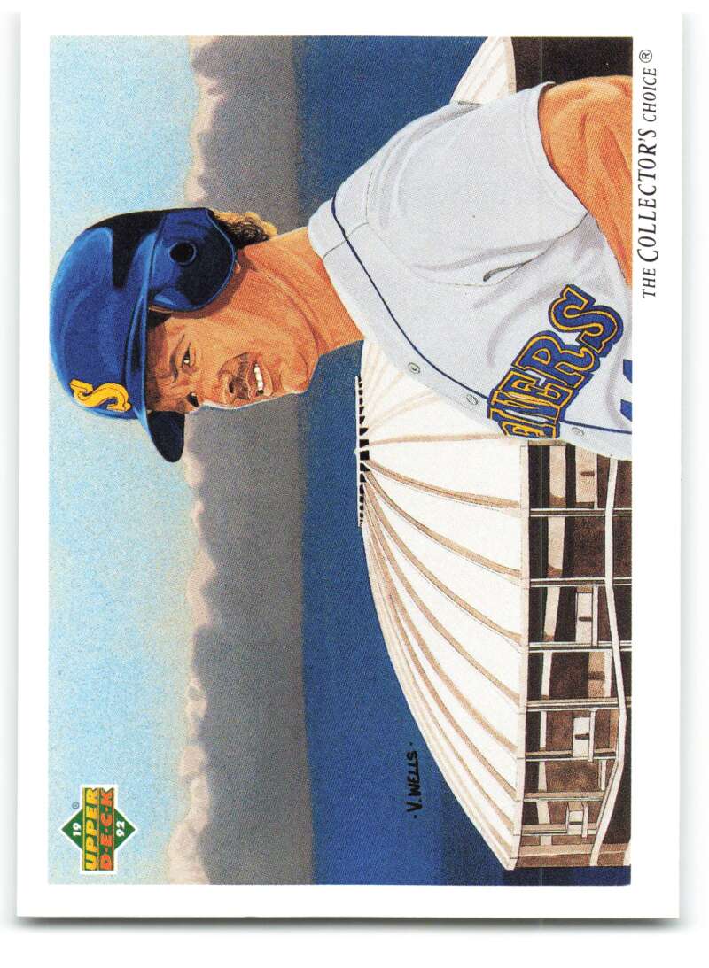 1992 Upper Deck #91 Edgar Martinez TC  Seattle Mariners  Image 1