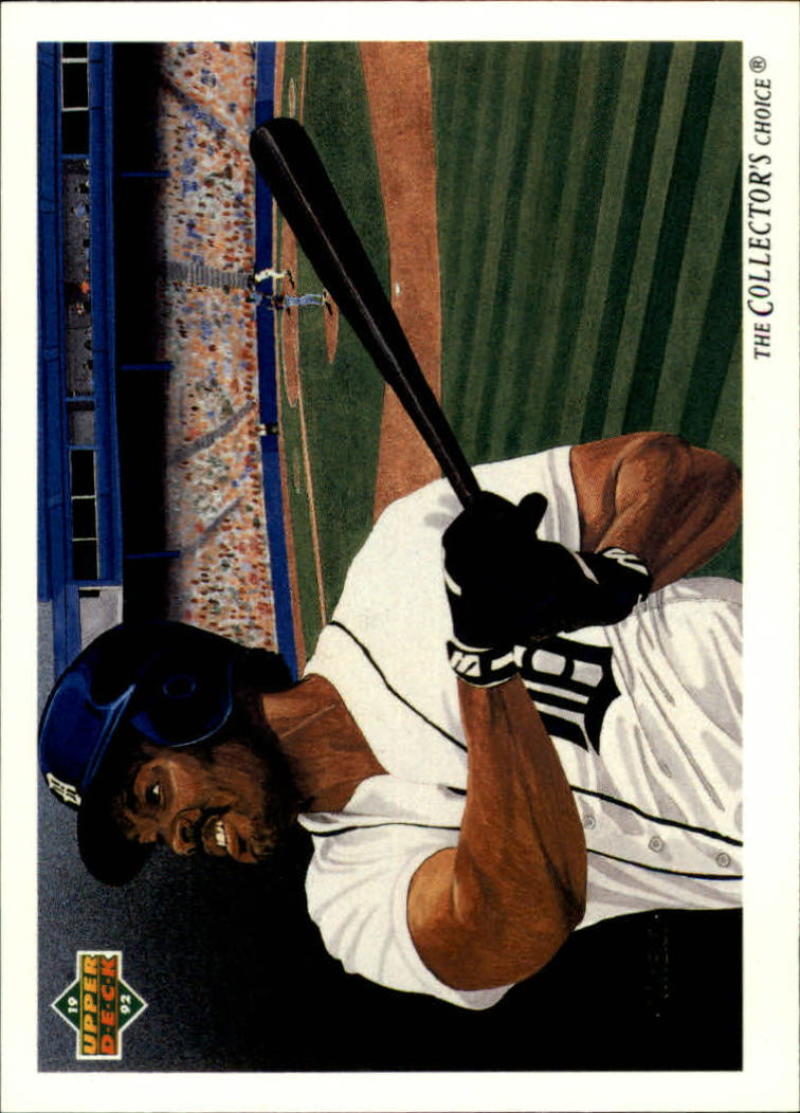 1992 Upper Deck #96 Cecil Fielder TC  Detroit Tigers  Image 1