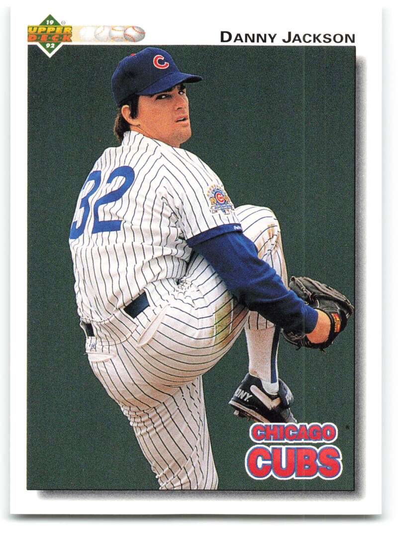 1992 Upper Deck #104 Danny Jackson  Chicago Cubs  Image 1