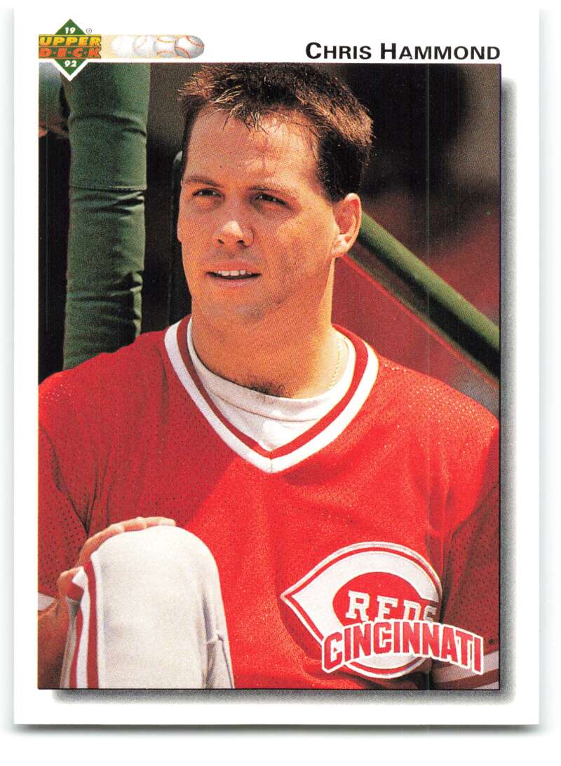 1992 Upper Deck #105 Chris Hammond  Cincinnati Reds  Image 1