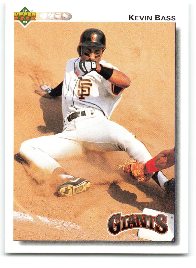 1992 Upper Deck #107 Kevin Bass  San Francisco Giants  Image 1