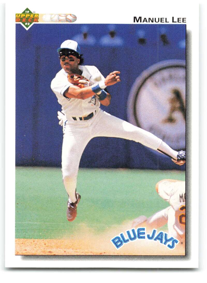 1992 Upper Deck #118 Manuel Lee  Toronto Blue Jays  Image 1