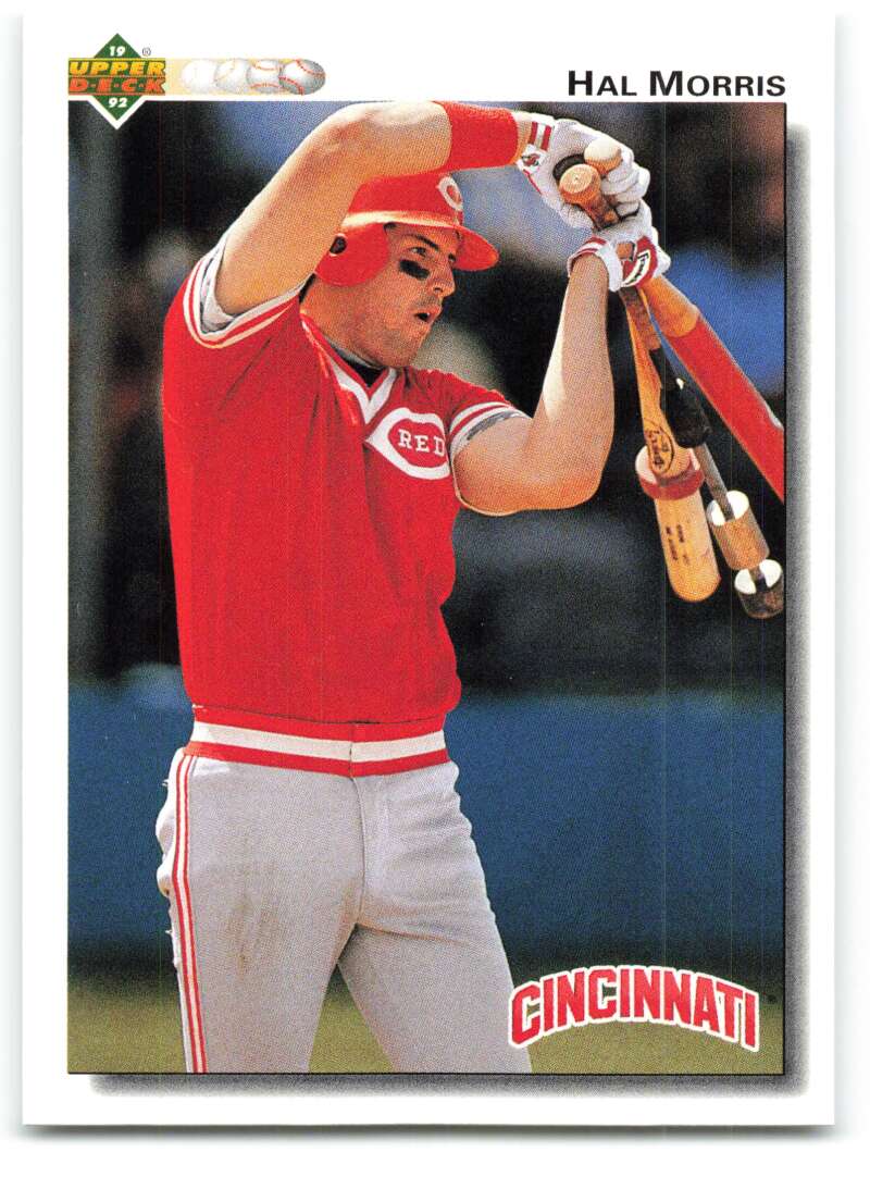 1992 Upper Deck #121 Hal Morris  Cincinnati Reds  Image 1