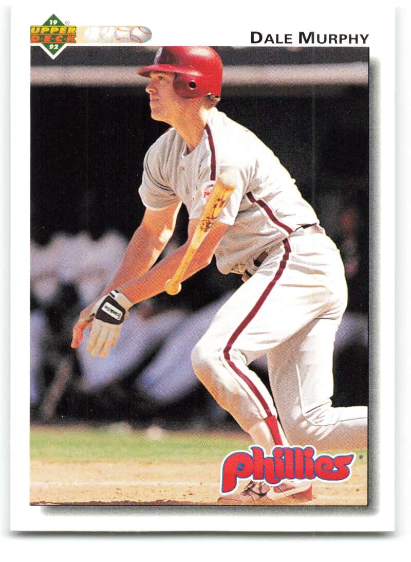 1992 Upper Deck #127 Dale Murphy  Philadelphia Phillies  Image 1