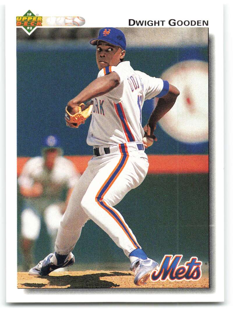 1992 Upper Deck #135 Dwight Gooden  New York Mets  Image 1