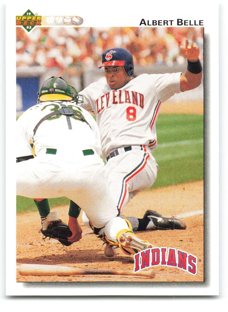1992 Upper Deck #137 Albert Belle  Cleveland Indians  Image 1