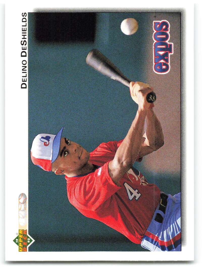 1992 Upper Deck #167 Delino DeShields  Montreal Expos  Image 1