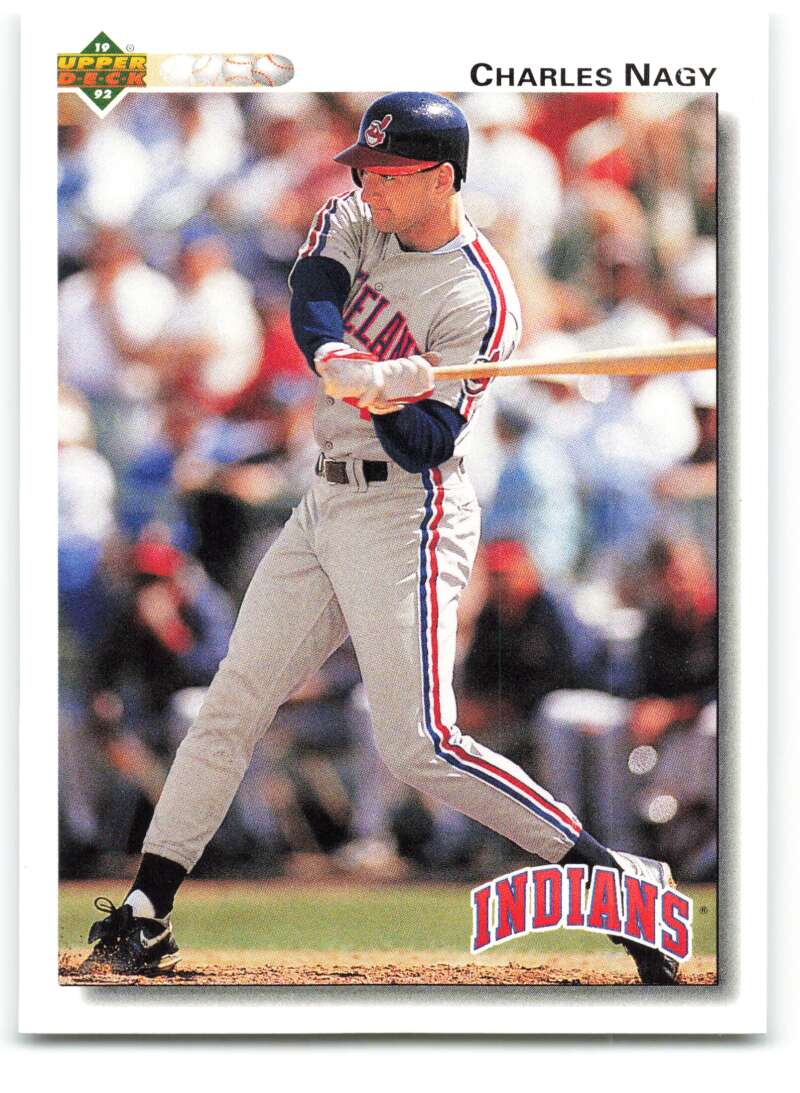 1992 Upper Deck #178 Charles Nagy  Cleveland Indians  Image 1