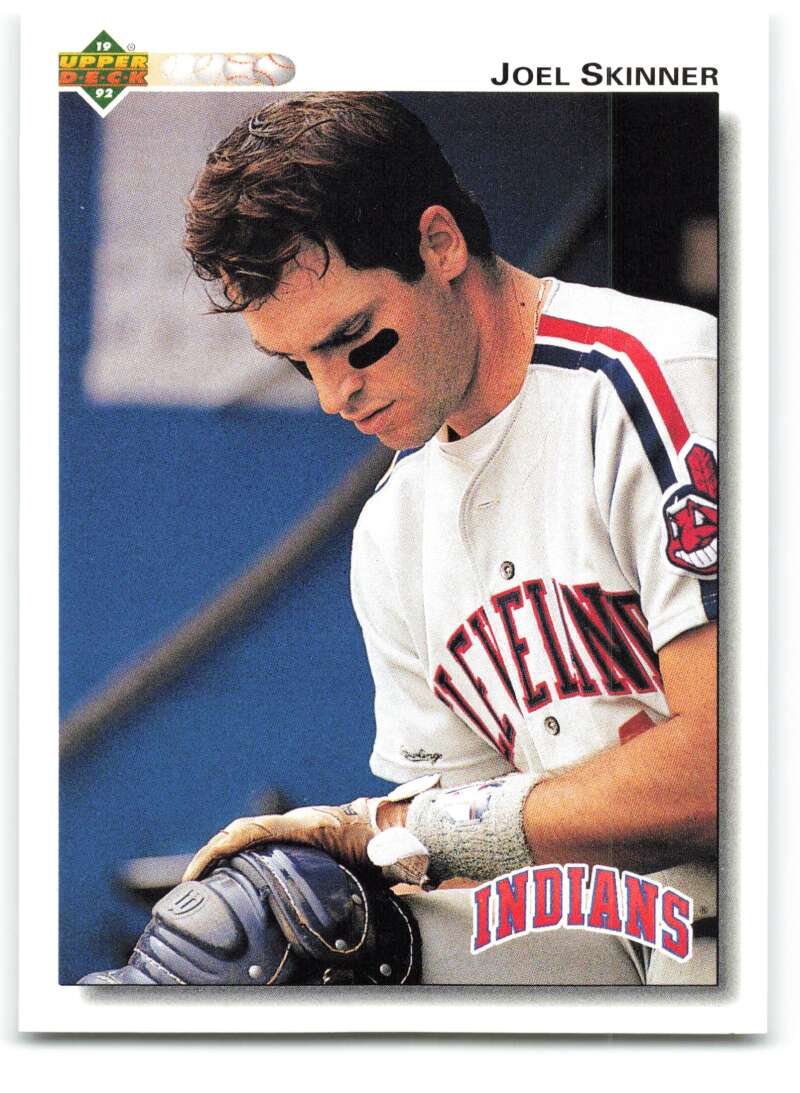 1992 Upper Deck #199 Joel Skinner  Cleveland Indians  Image 1