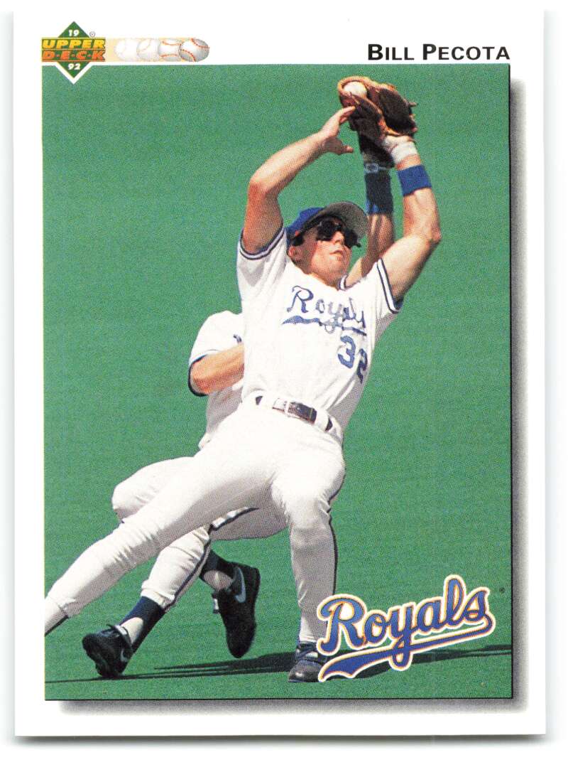 1992 Upper Deck #240 Bill Pecota  Kansas City Royals  Image 1