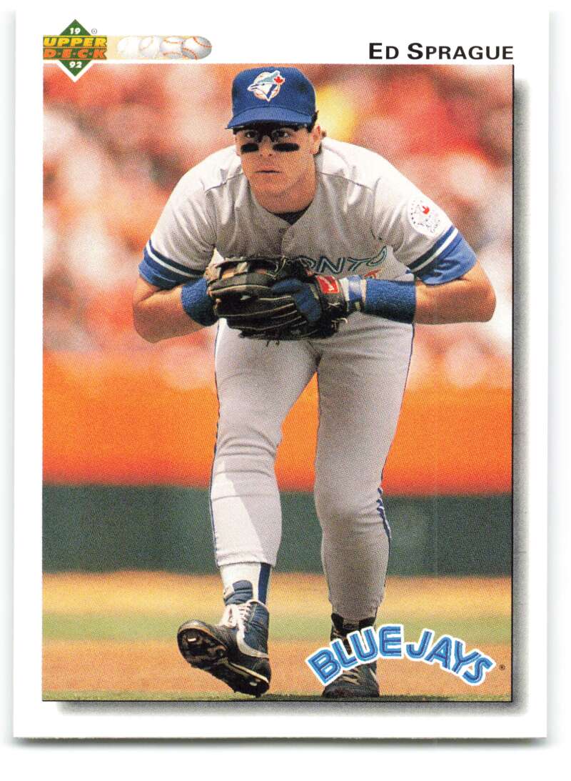 1992 Upper Deck #242 Ed Sprague  Toronto Blue Jays  Image 1