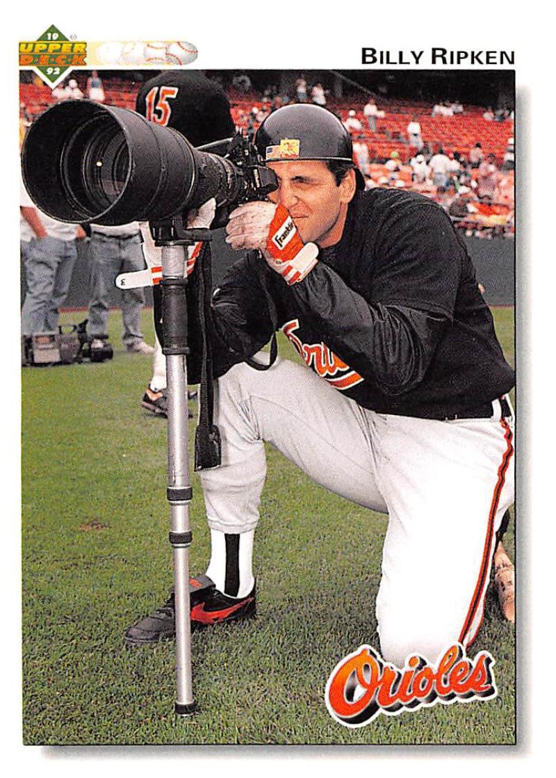 1992 Upper Deck #250 Billy Ripken  Baltimore Orioles  Image 1