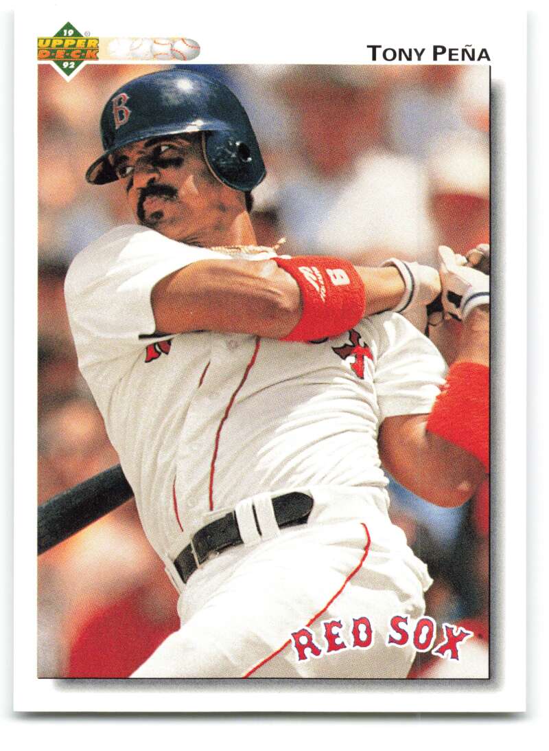 1992 Upper Deck #252 Tony Pena  Boston Red Sox  Image 1