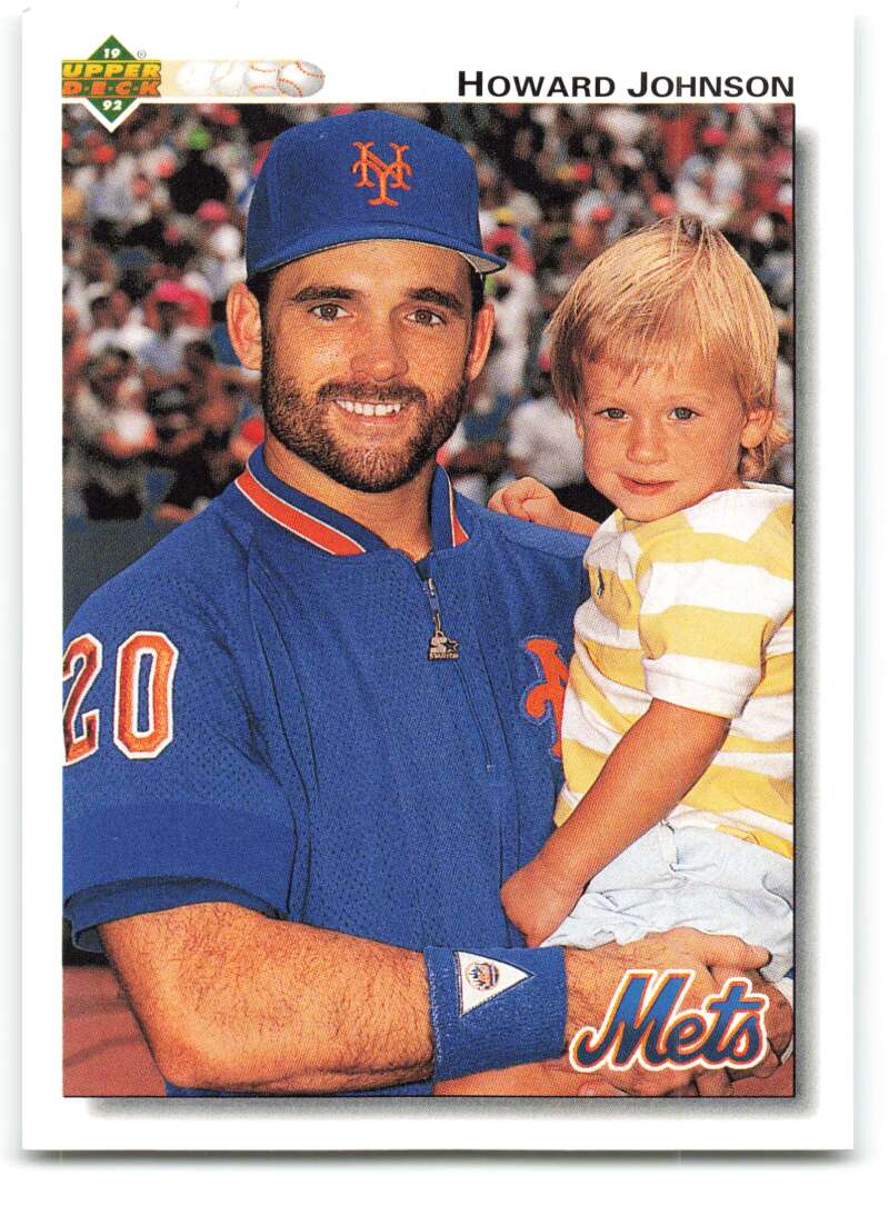 1992 Upper Deck #256 Howard Johnson  New York Mets  Image 1