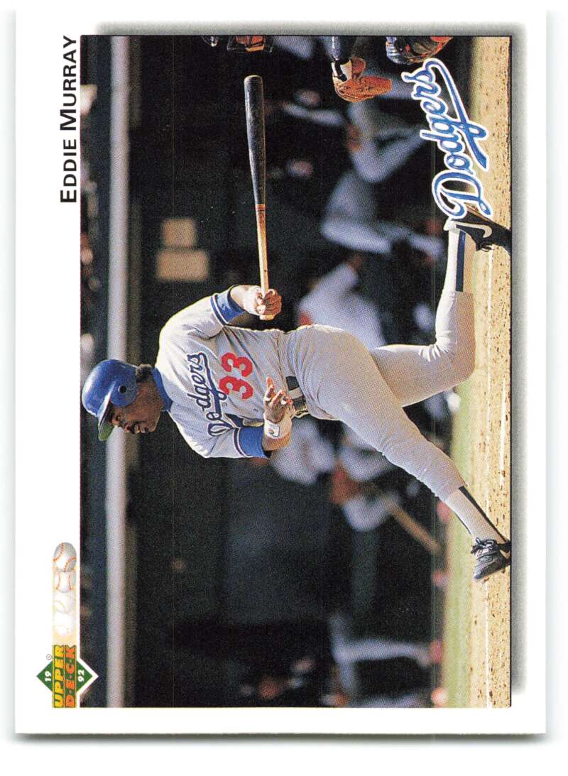 1992 Upper Deck #265 Eddie Murray  Los Angeles Dodgers  Image 1