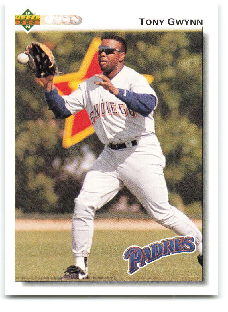 1992 Upper Deck #274 Tony Gwynn  San Diego Padres  Image 1
