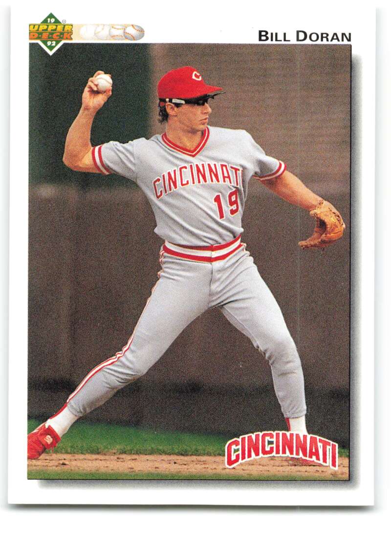 1992 Upper Deck #280 Bill Doran  Cincinnati Reds  Image 1