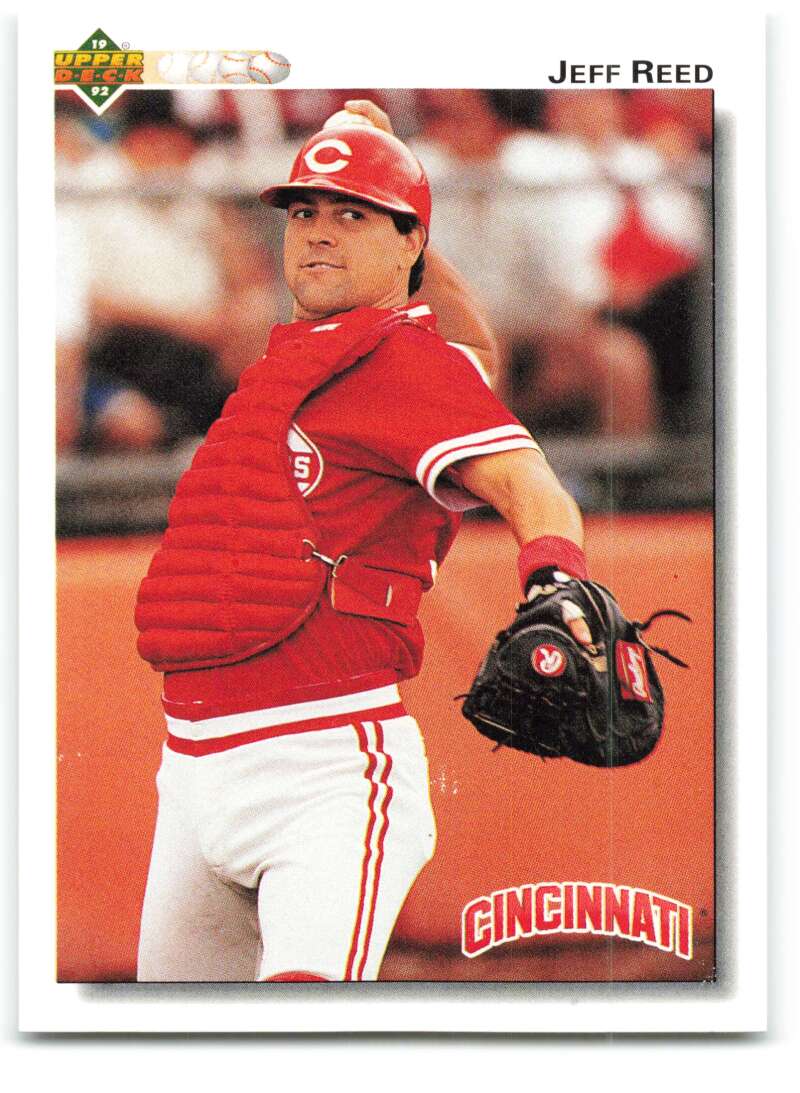 1992 Upper Deck #299 Jeff Reed  Cincinnati Reds  Image 1