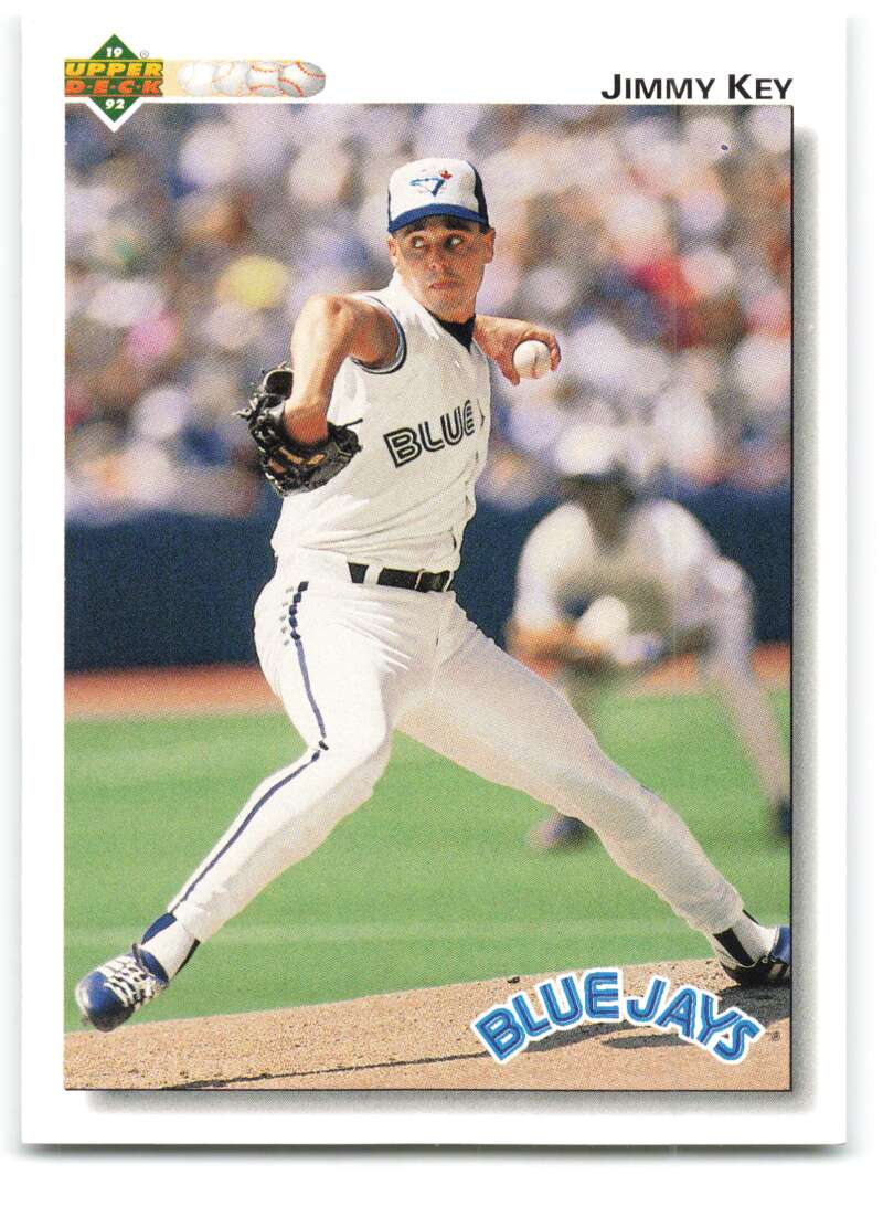 1992 Upper Deck #302 Jimmy Key  Toronto Blue Jays  Image 1