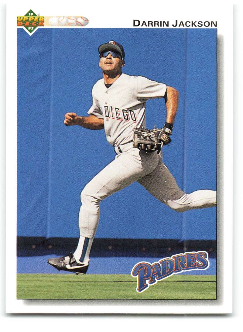 1992 Upper Deck #328 Darrin Jackson  San Diego Padres  Image 1