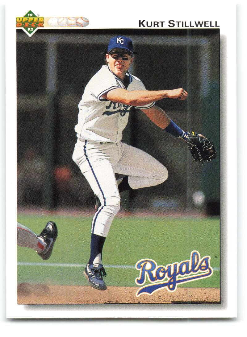1992 Upper Deck #329 Kurt Stillwell  Kansas City Royals  Image 1