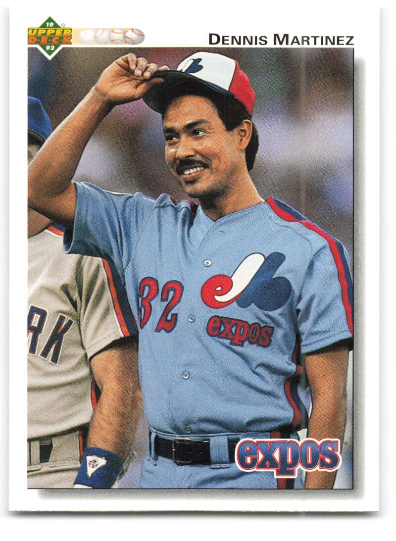 1992 Upper Deck #365 Dennis Martinez  Montreal Expos  Image 1