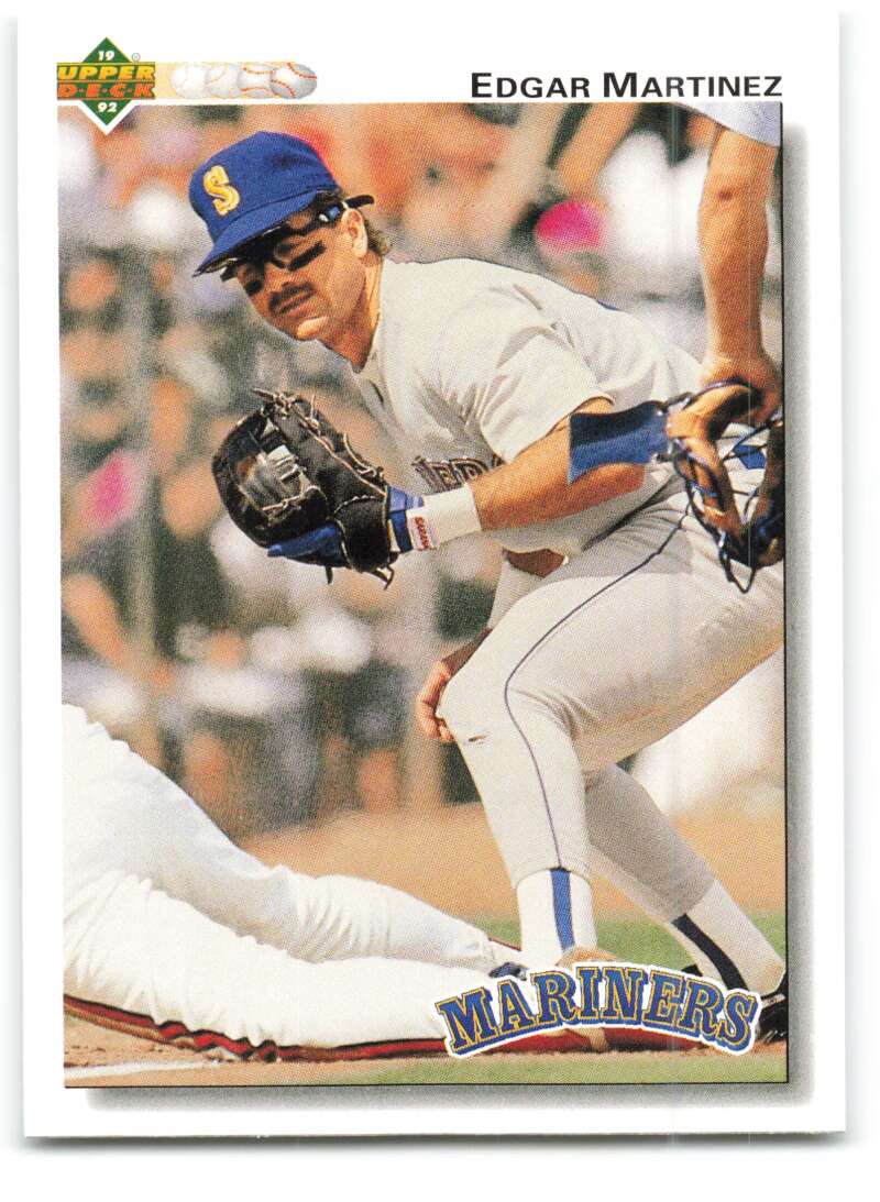 1992 Upper Deck #367 Edgar Martinez  Seattle Mariners  Image 1