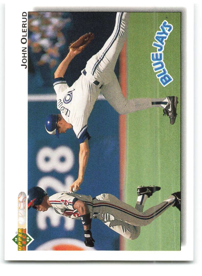 1992 Upper Deck #375 John Olerud  Toronto Blue Jays  Image 1