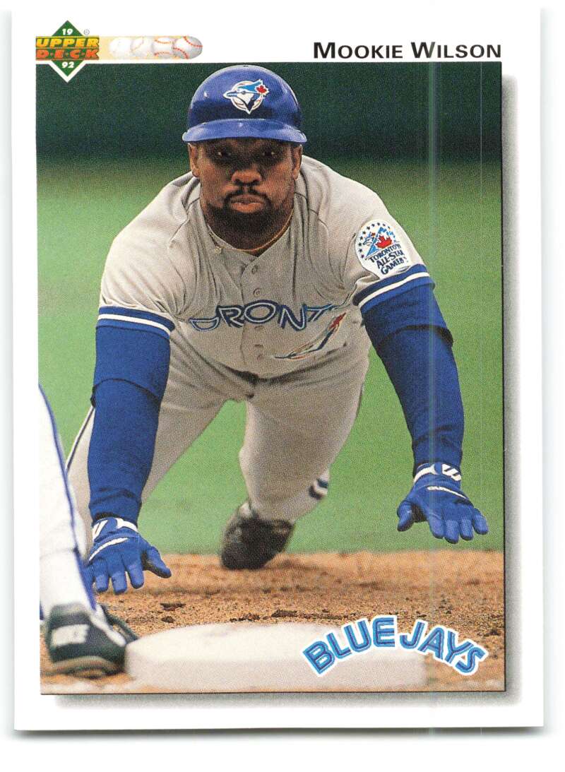 1992 Upper Deck #391 Mookie Wilson  Toronto Blue Jays  Image 1