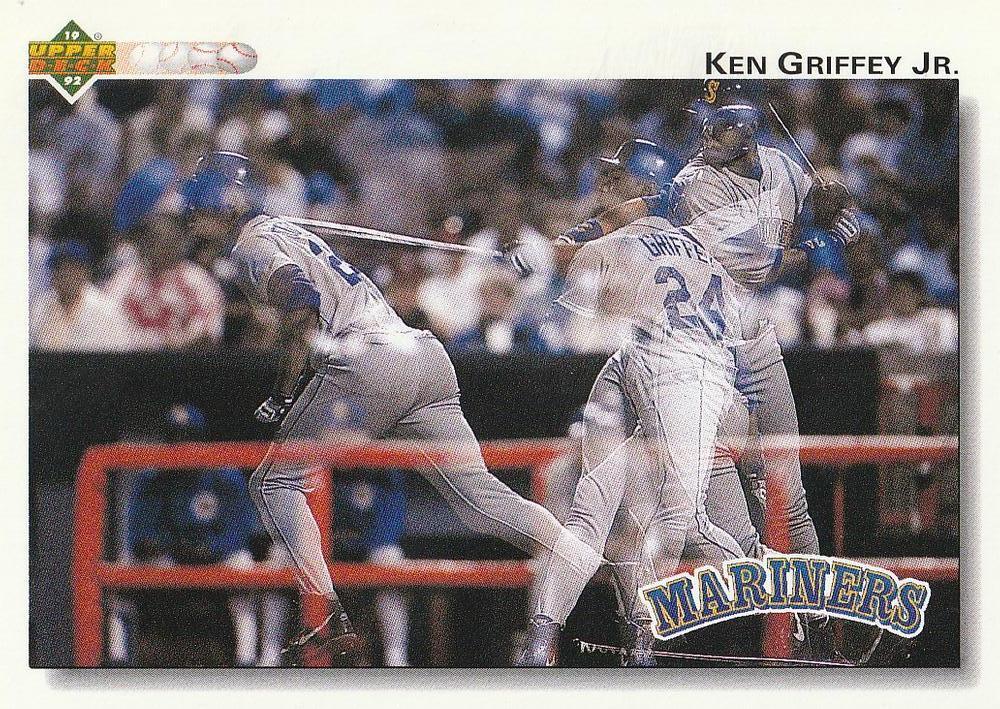 1992 Upper Deck #424 Ken Griffey Jr.  Seattle Mariners  Image 1
