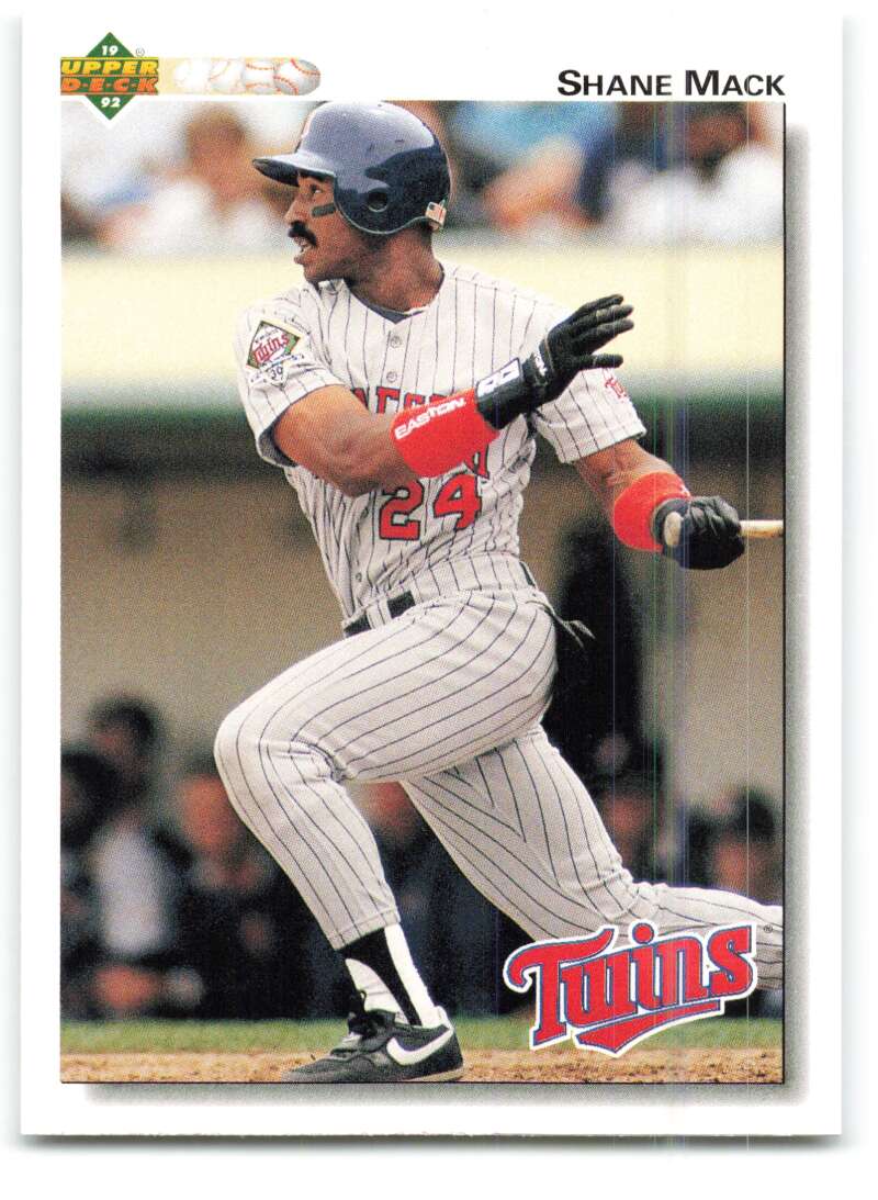 1992 Upper Deck #428 Shane Mack  Minnesota Twins  Image 1