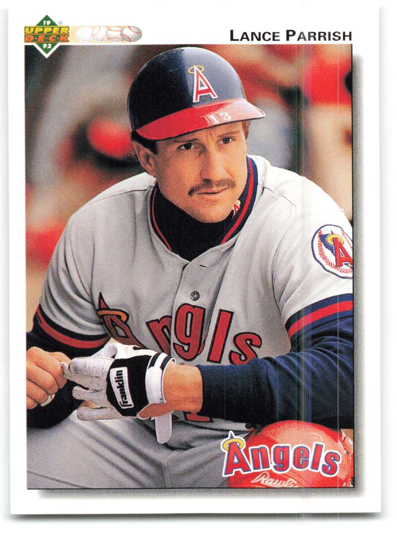 1992 Upper Deck #431 Lance Parrish  California Angels  Image 1